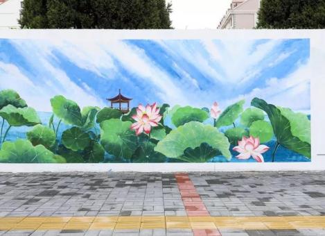 汝南墙绘施工材料制作工艺说明