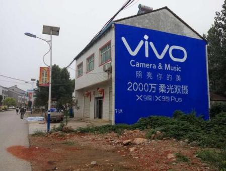 汝南为什么选择墙体广告？