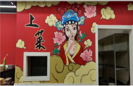 汝南墙体彩绘的发展和应用