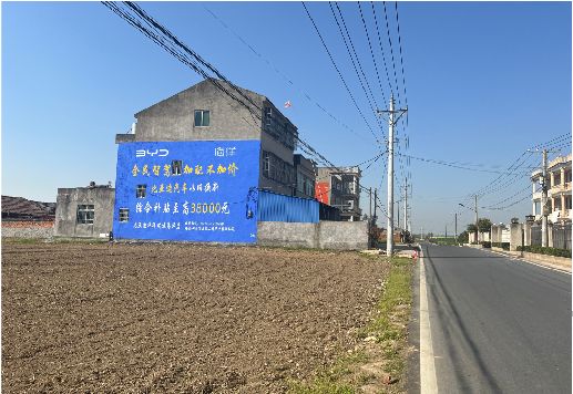汝南墙体广告用的是什么漆？